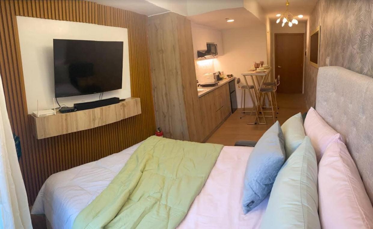 Estúdio Apartamento de 24m2 com 1 banheiro privativo em Magallanes Drive Tagaytay City Exterior foto