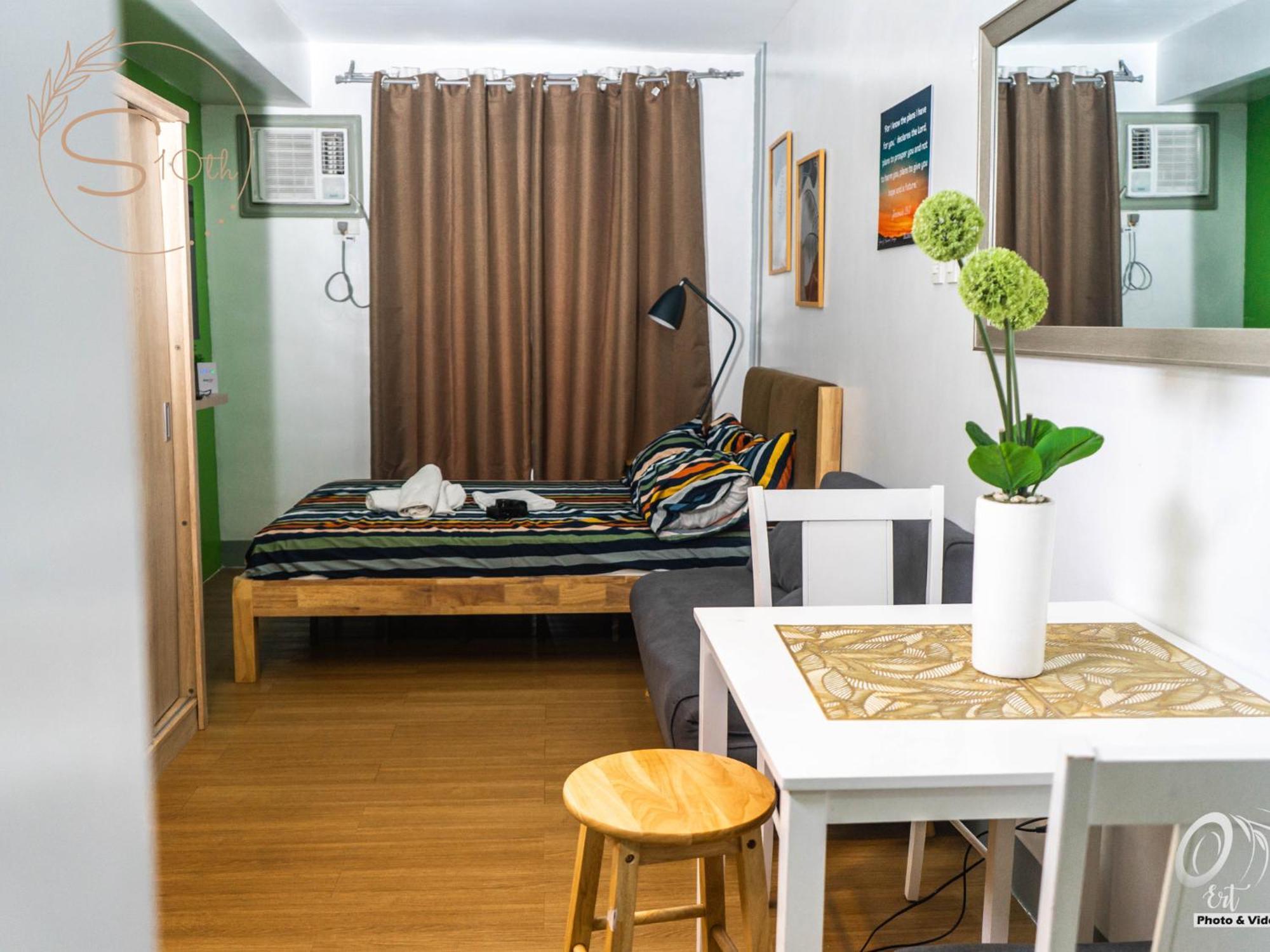 Estúdio Apartamento de 24m2 com 1 banheiro privativo em Magallanes Drive Tagaytay City Exterior foto